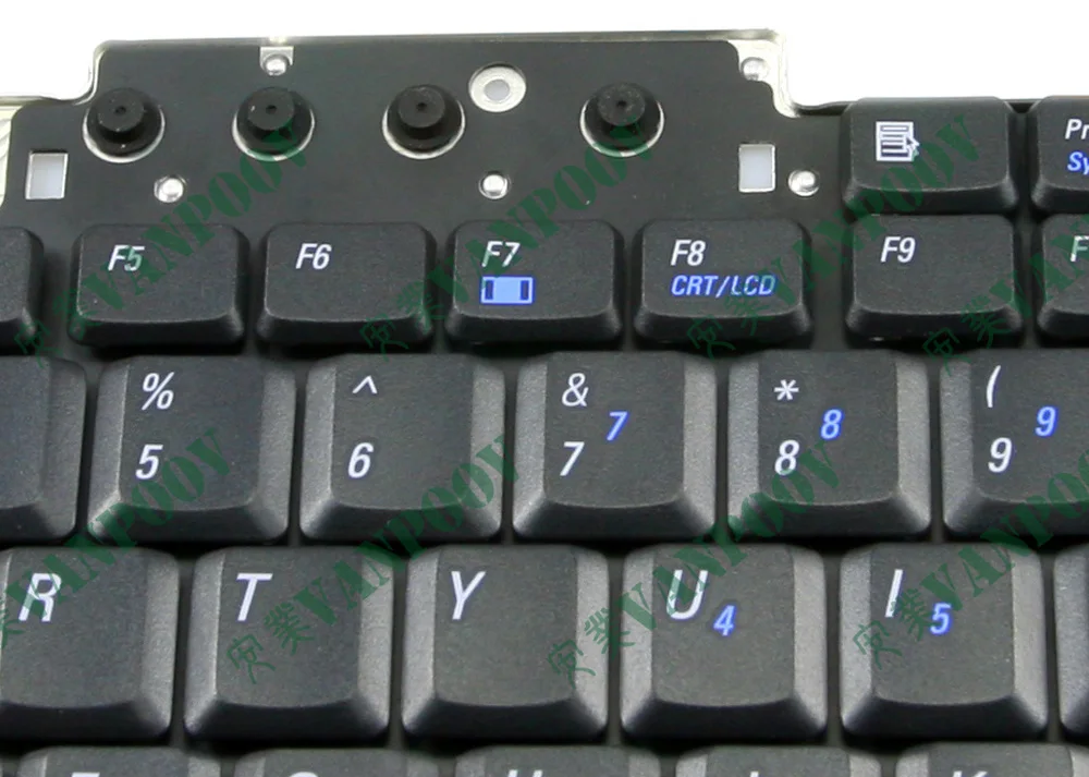 Новая клавиатура для ноутбука Dell Latitude D531 D620 D820 Precision M65 черная без указателя