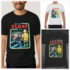 PUDO-HJN 1 шт. черная рубашка поплавок для того, чтобы ваша доставка лодкой фильм вы будете плавать слишком Джорджи Джокера клоун Бумага корабля