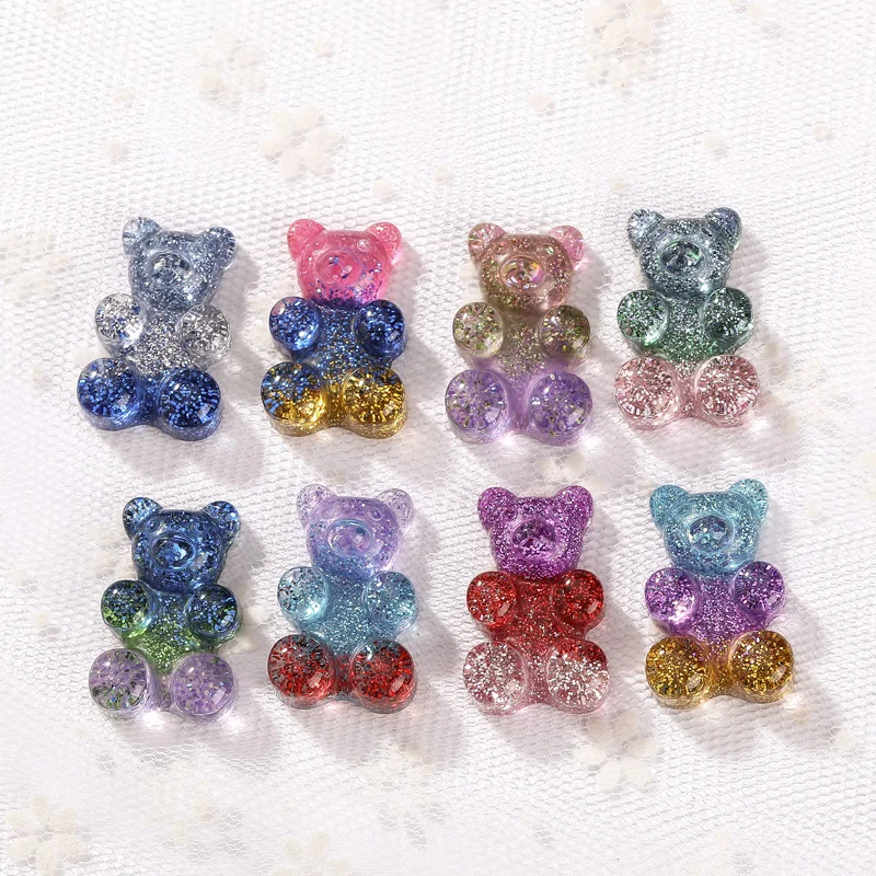 20*30 мм 10 шт gummy bear flatback полимерный альбом для вырезок из кабошона ремесло