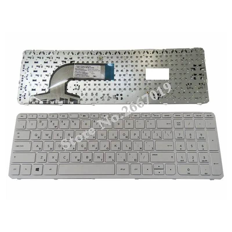 Россия для hp 15 15N 15T 15-E 15E 15-n 15-n100 15t-e000 15t-n100 15-e087sr 15-E000 15-N000 RU Клавиатура ноутбука Белый