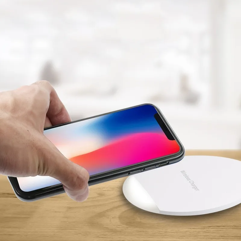 Беспроводной Зарядное устройство быстро для iphone 8 Plus X XR XS Max зарядного устройства