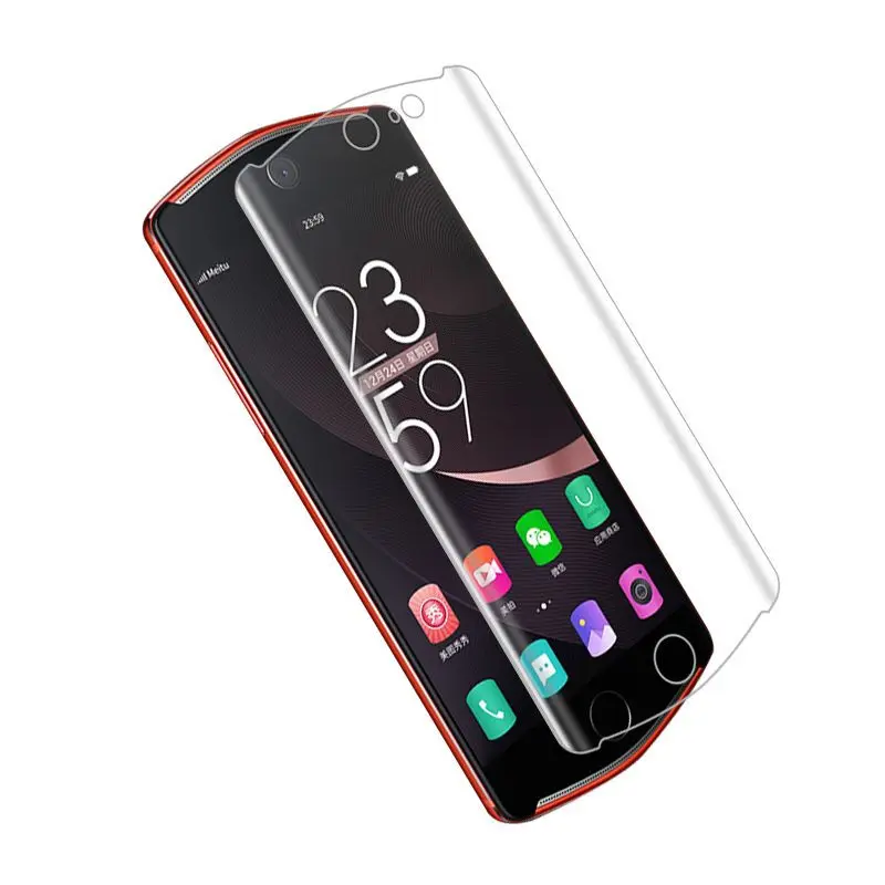 EXUNTON 3D полное покрытие мягкая защитная пленка для экрана Meitu T9 T8 T8S M8 M6 V6 супер