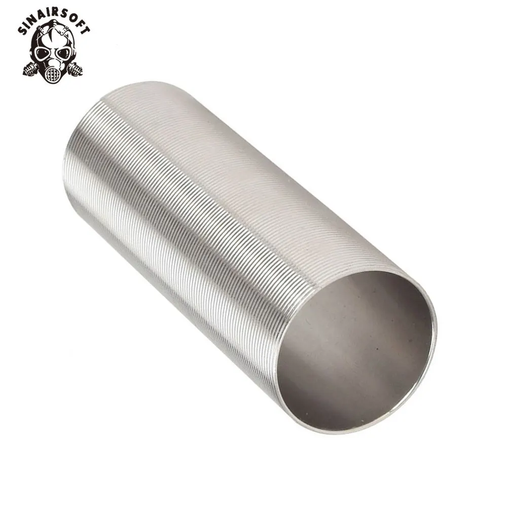 

SINAIRSOFT Stainless Steel Cylinder Type-1 For Inner Barrel Length 455 - 509 Airsoft AEG Smooth Wall, Full Flow, 72.2mm