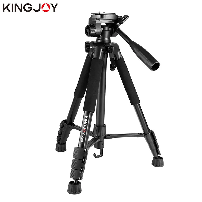 KINGJOY Officia VT 860 Набор для видео штатива подставка камеры Профессиональный