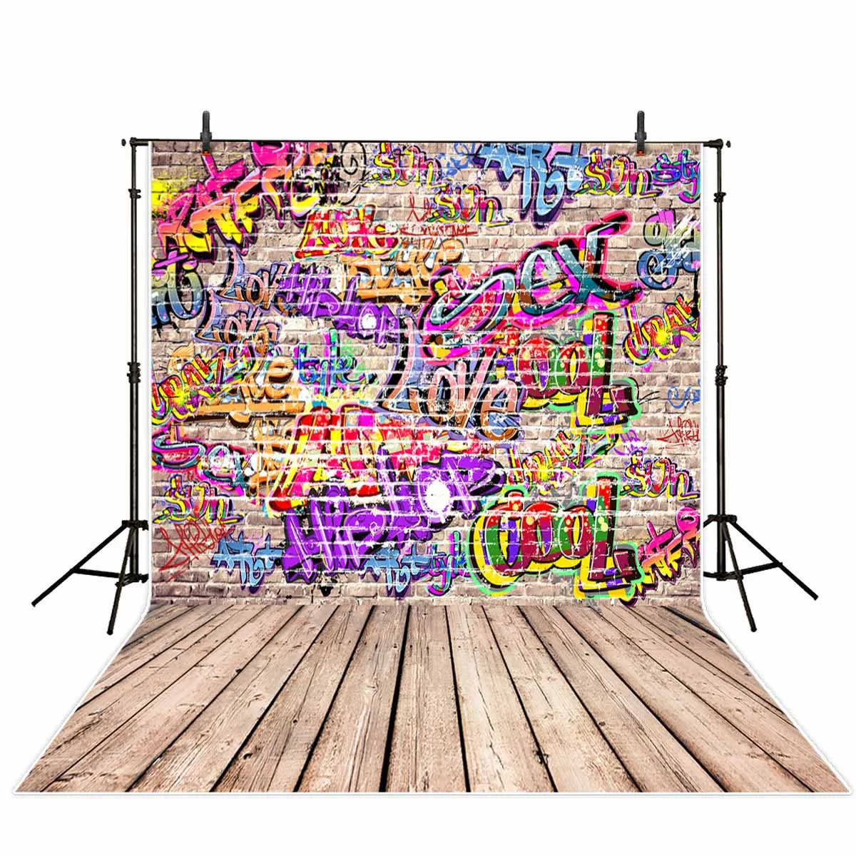Allenjoy фотофоны граффити кирпичная стена красочный Фотофон для фотостудии |