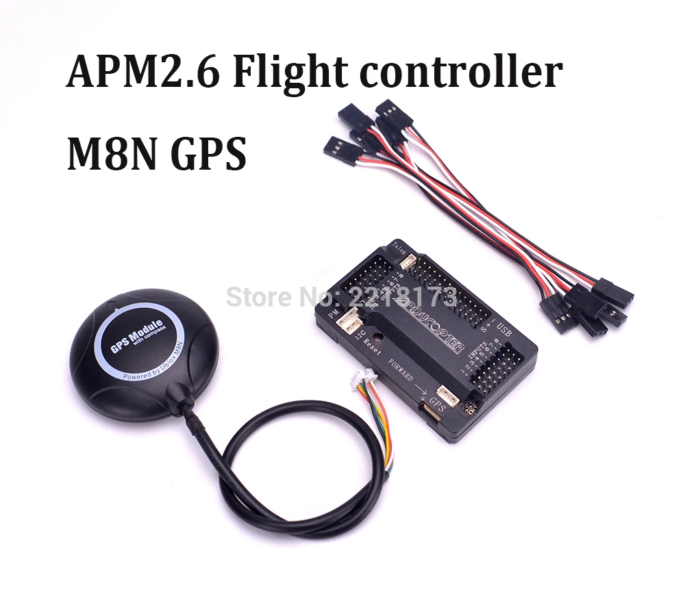 APM2.6 APM 2 6 панель управления полетом боковой контакт + M8N GPS с компасом для RC FPV дрона