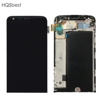 hqsbest grade a lcd display touch screen digitizer assembly frame for lg g5 h820 h830 h850 vs987 ls992 us992 with tools