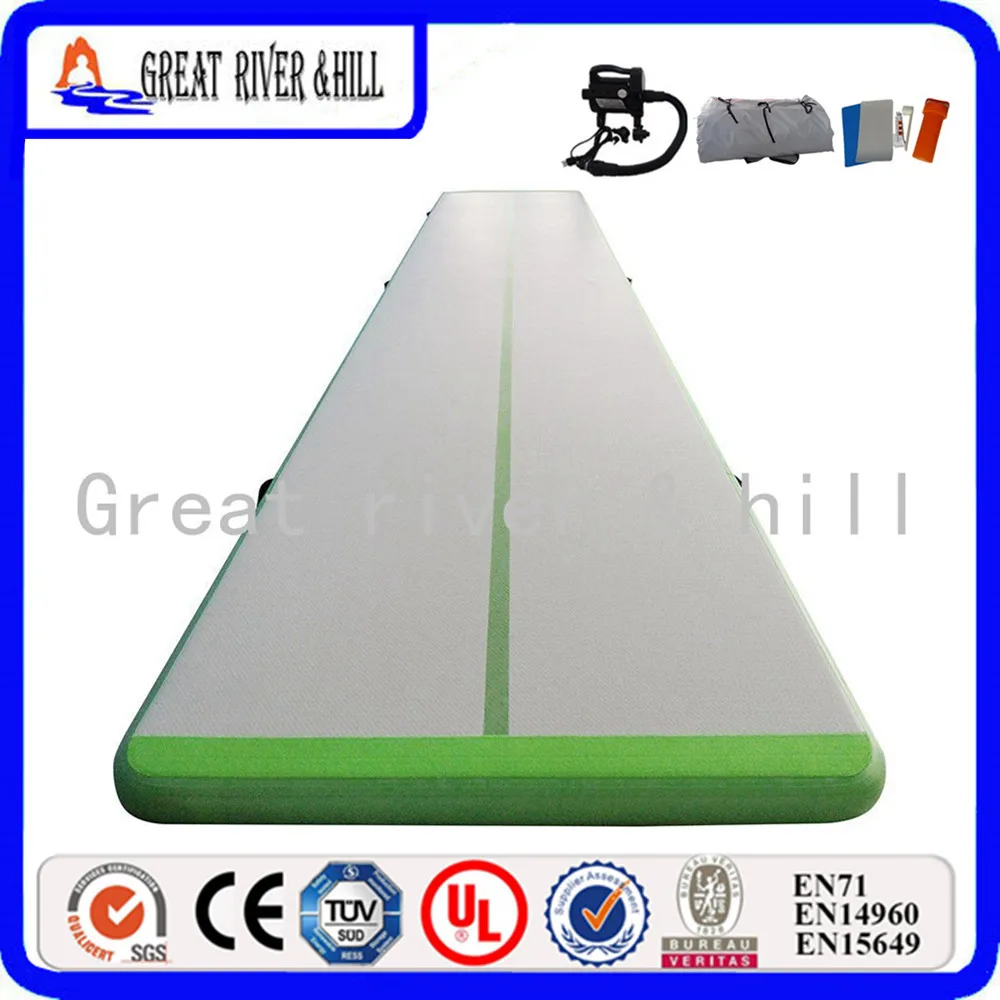 

8*1.8m sport using air track mat, gymnastics air track factory