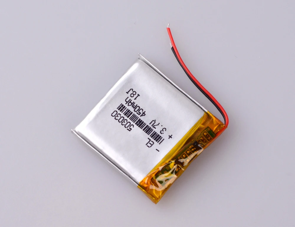 503030 3,7 v 500mah 453030 литиевая полимерная аккумуляторная батарея для рекордера видео Автомобильный видеорегистратор Mp3 DVD камера gps bluetooth динамик