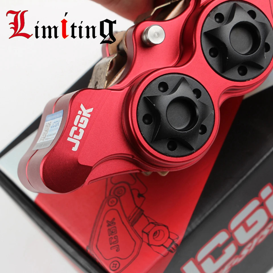 

Universal 40mm JCGK Motorcycle Brake Calipers 4 pistons CNC Scooter Disc brake caliper for Honda Suzuki Yamaha BMW Ducati Harley