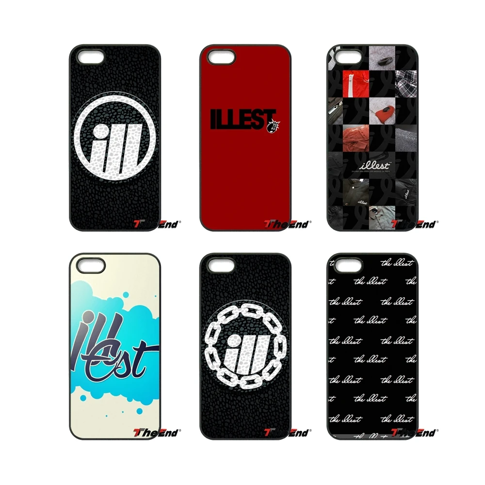 Для ipod touch iphone 4 4S 5 5S 5C SE 6 S 7 Plus Samung Galaxy A3 A5 J3 j5 J7 2016 2017 Стикеры бомба illest Doodle
