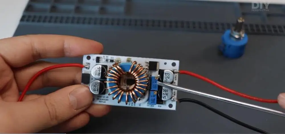 DC10 50V 10A 250 повышение ветрового контроля Модуль Регулируемый повышающий