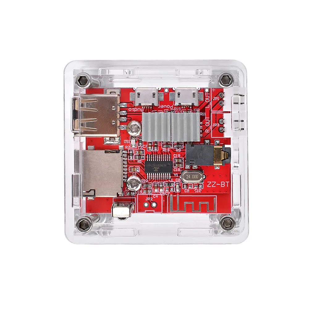 Плата усилителя мощности AIYIMA USB5V Bluetooth 3 Вт * 2 MP3 декодер не допускающий потерь