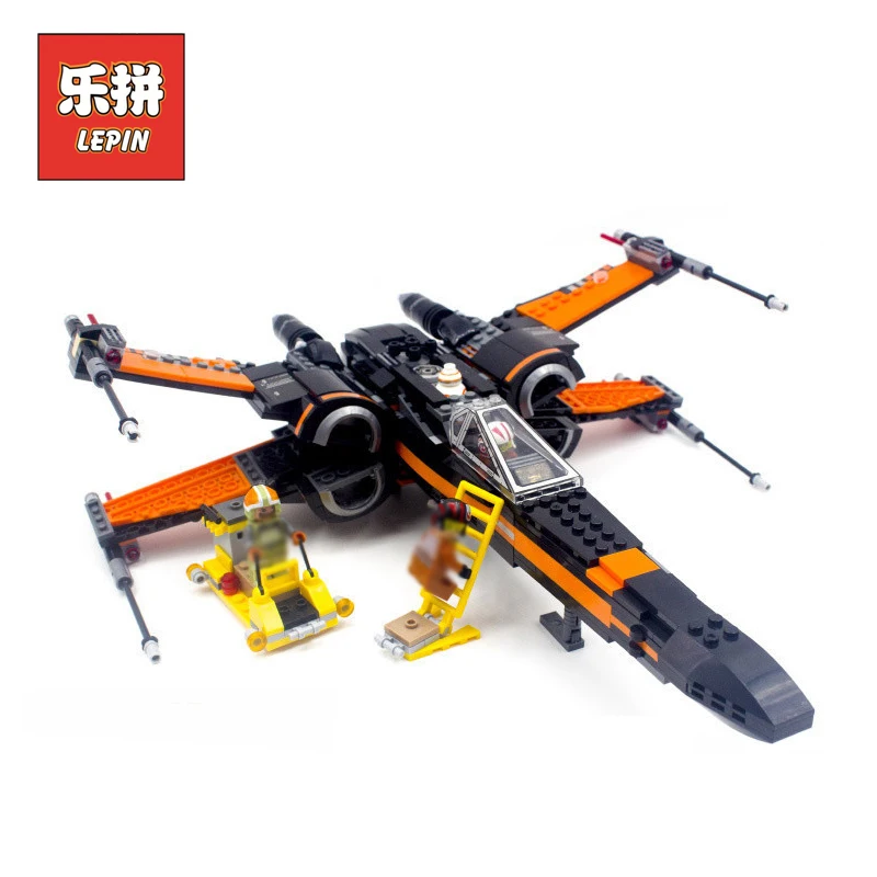 Star wars первый заказ Poe X wing Fighter собраны истребитель Совместимость с игрушки модель