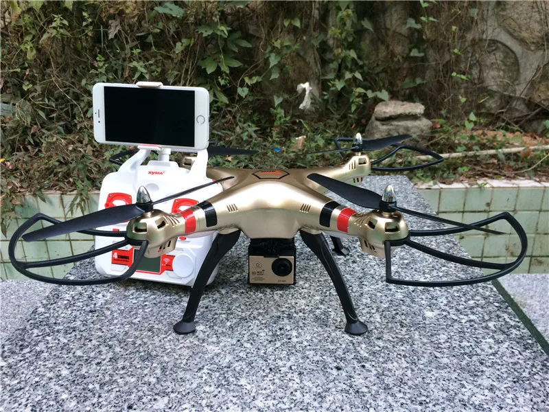 SYMA X8HG X8HW Радиоуправляемый Дрон 2 4 г 6 Ось FPV RC Квадрокоптер с SJ7000 14MP 1080 p Full HD WiFi