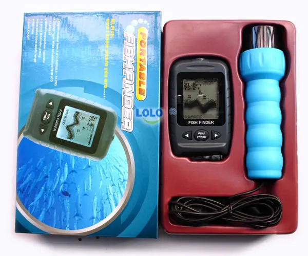 Новая бесплатная сканирования преобразователя ручной Портативный Рыболокаторы