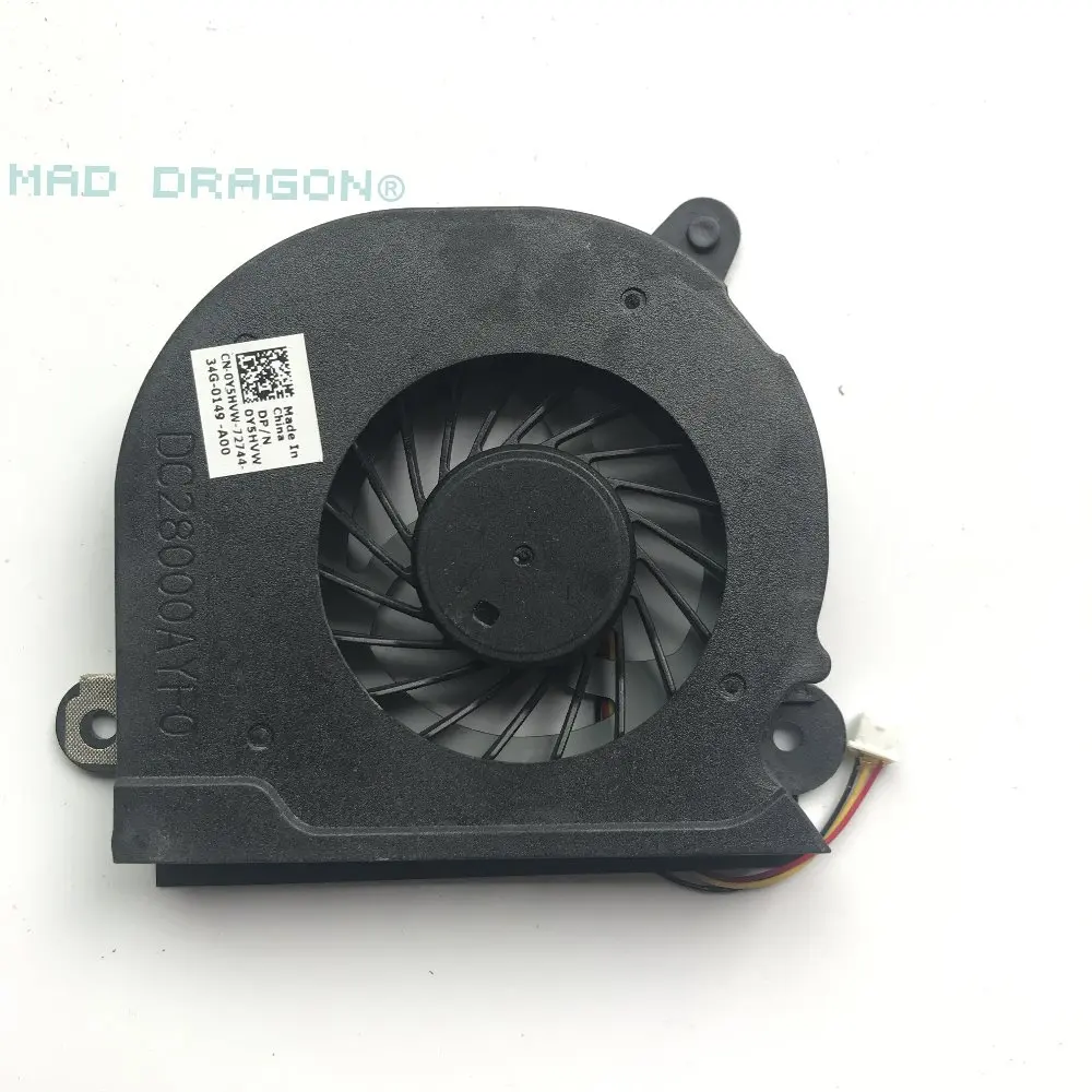 Новый оригинальный вентилятор охлаждения ЦП для Dell Alienware M18x R1 R2 Alien 18 Вентилятор