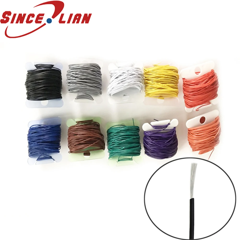 Электронный провод UL1571 32AWG из луженой меди экологически чистый ПВХ печатная
