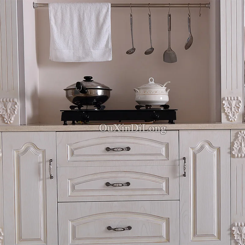 Топ разработан 10 шт. европейские антикварные кухонные дверные ручки для мебели