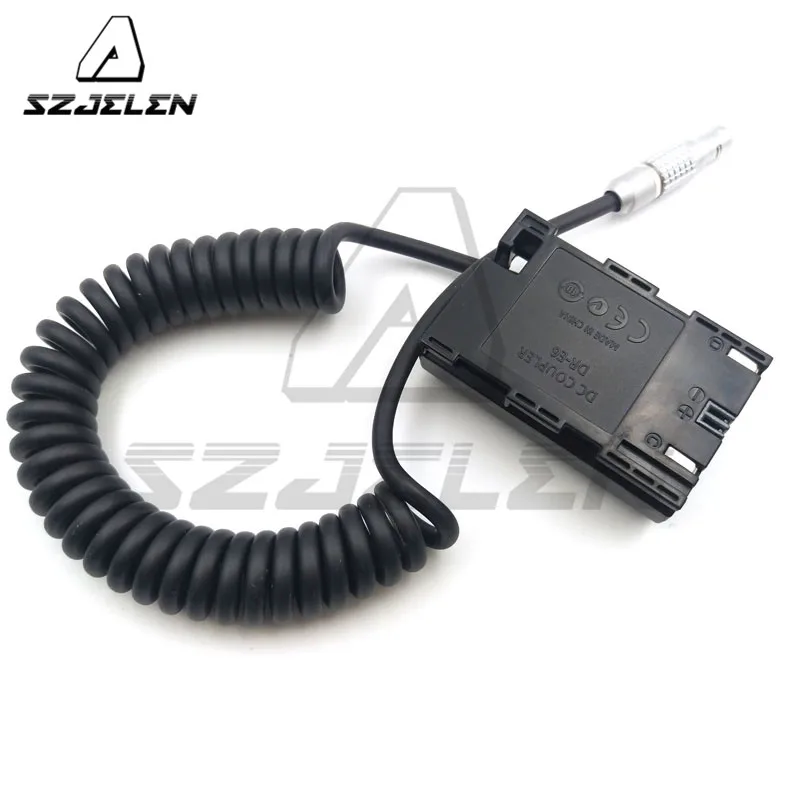 2 контактный разъем для Canon LP E6 вход 14 8 V выход Lanparte Power Coupler DC Dummy Battery Pack For 5D2 7D 60D