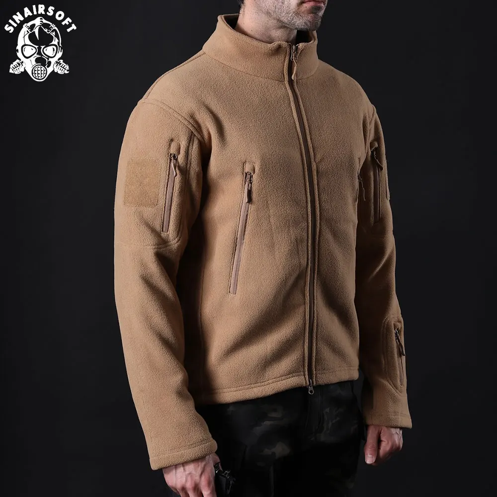SINAIRSOFT Мужская Военная Тактическая ловля флис Акула кожа мягкая оболочка