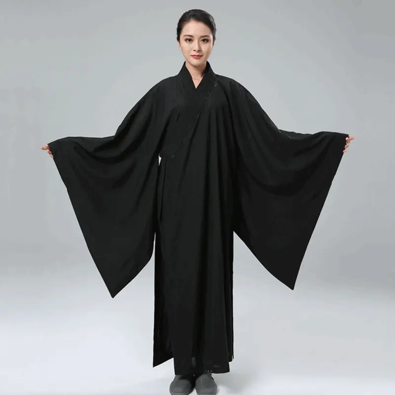 Женская униформа одеяния буддийских монахов shaolin буддистская одежда женская