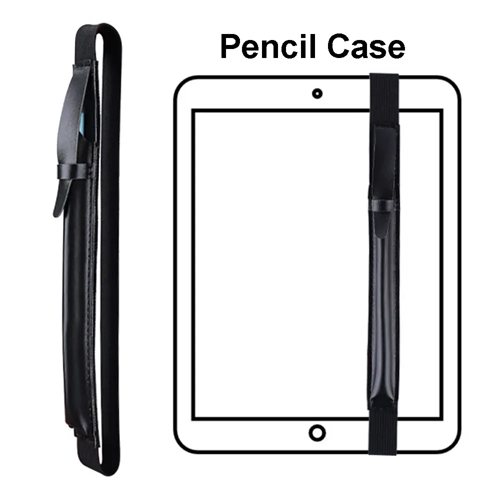 Pencil Cases Для iPad Mini 1/2/3 Чехол Ультра тонкий из искусственной кожи Стенд смарт-чехол для iPad mini 1, Mini 2, Mini 3rd поколения с Стилус+ Защитная пленка на экран - Цвет: Pencil Cases