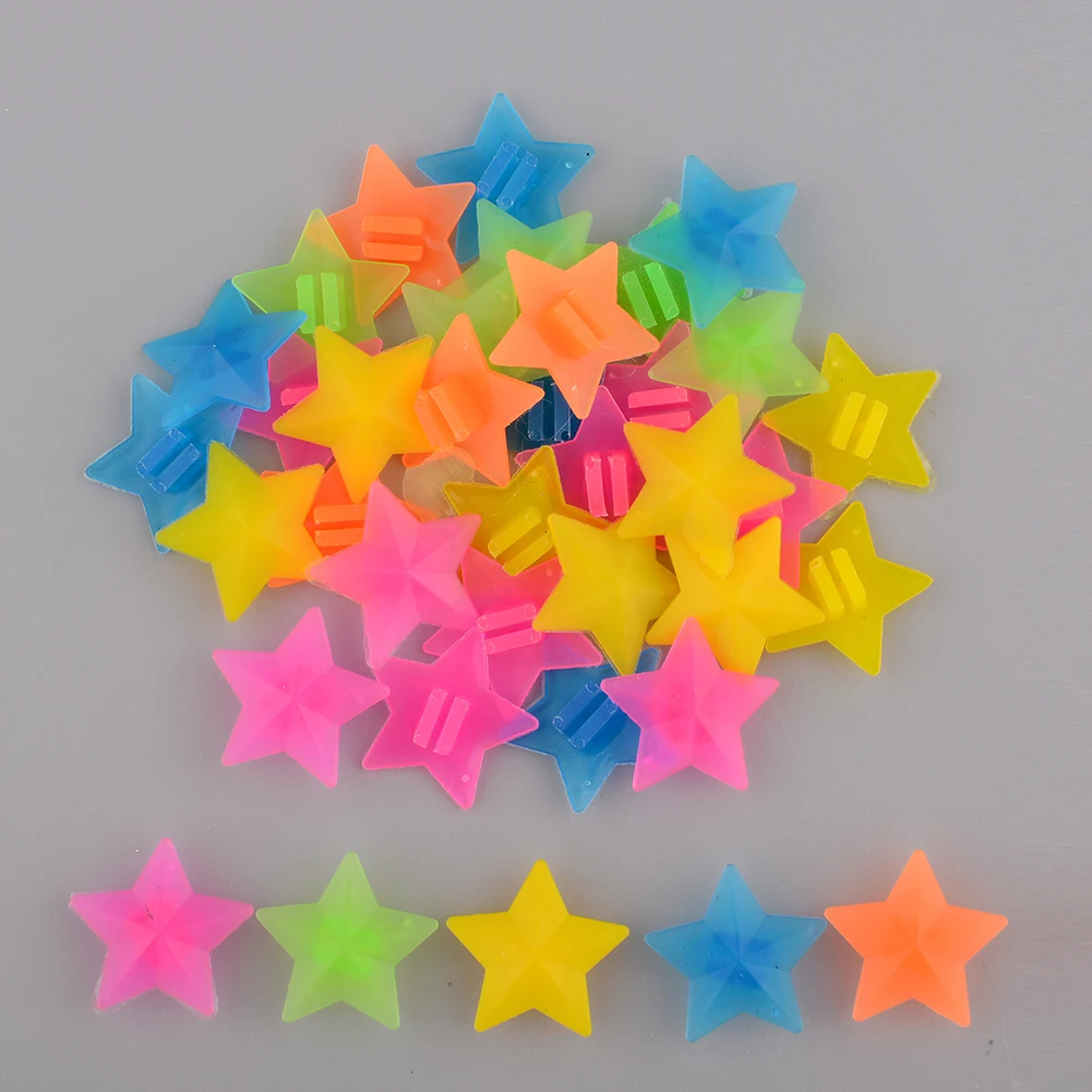 36 шт. красивый пластиковый цветной ed разноцветный велосипедный спица