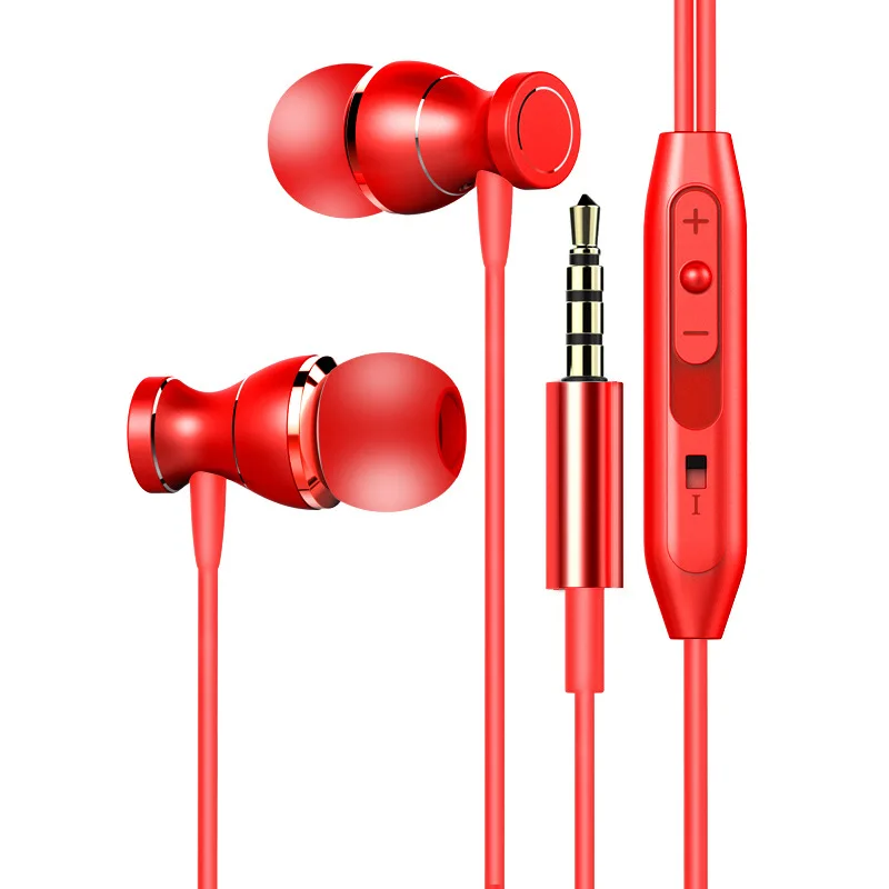 

Magnet Adsorption 3.5mm In-Ear Stereo Bass Earphones Headset With Microphone Earphone Headphone for iphone Samsung Xiaomi Huawei