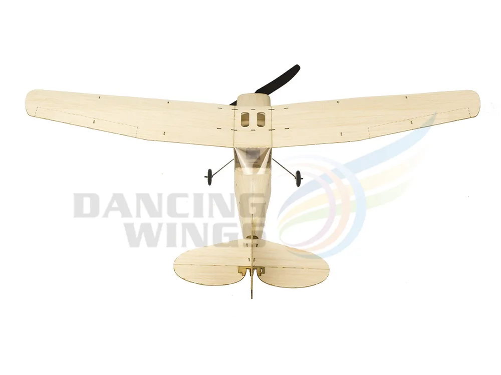 Мини Cessna L-19 плоская модель RC 3CH Электропитание RC самолет 320 мм размах крыльев пробкового дерева модель самолета строительные наборы K12