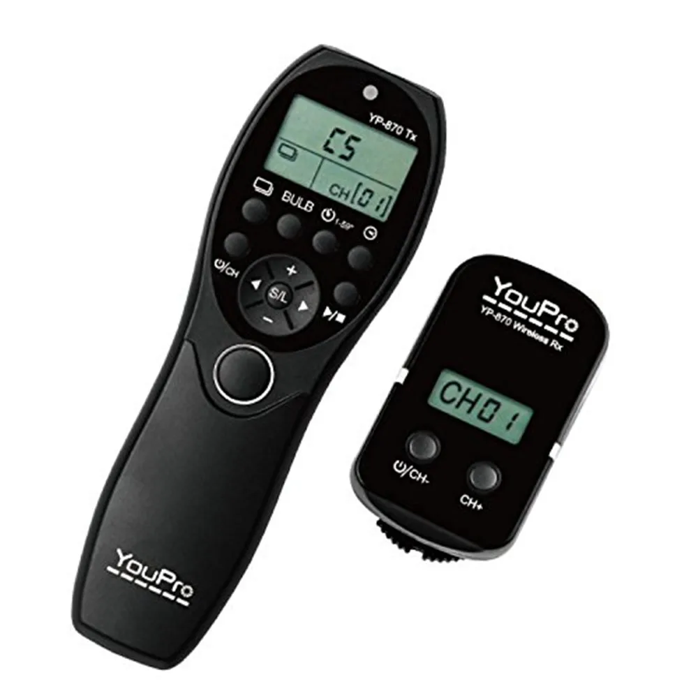 Youpro yp-870ii/N3 2.4 г Беспроводной Таймер спуска затвора Дистанционное управление для
