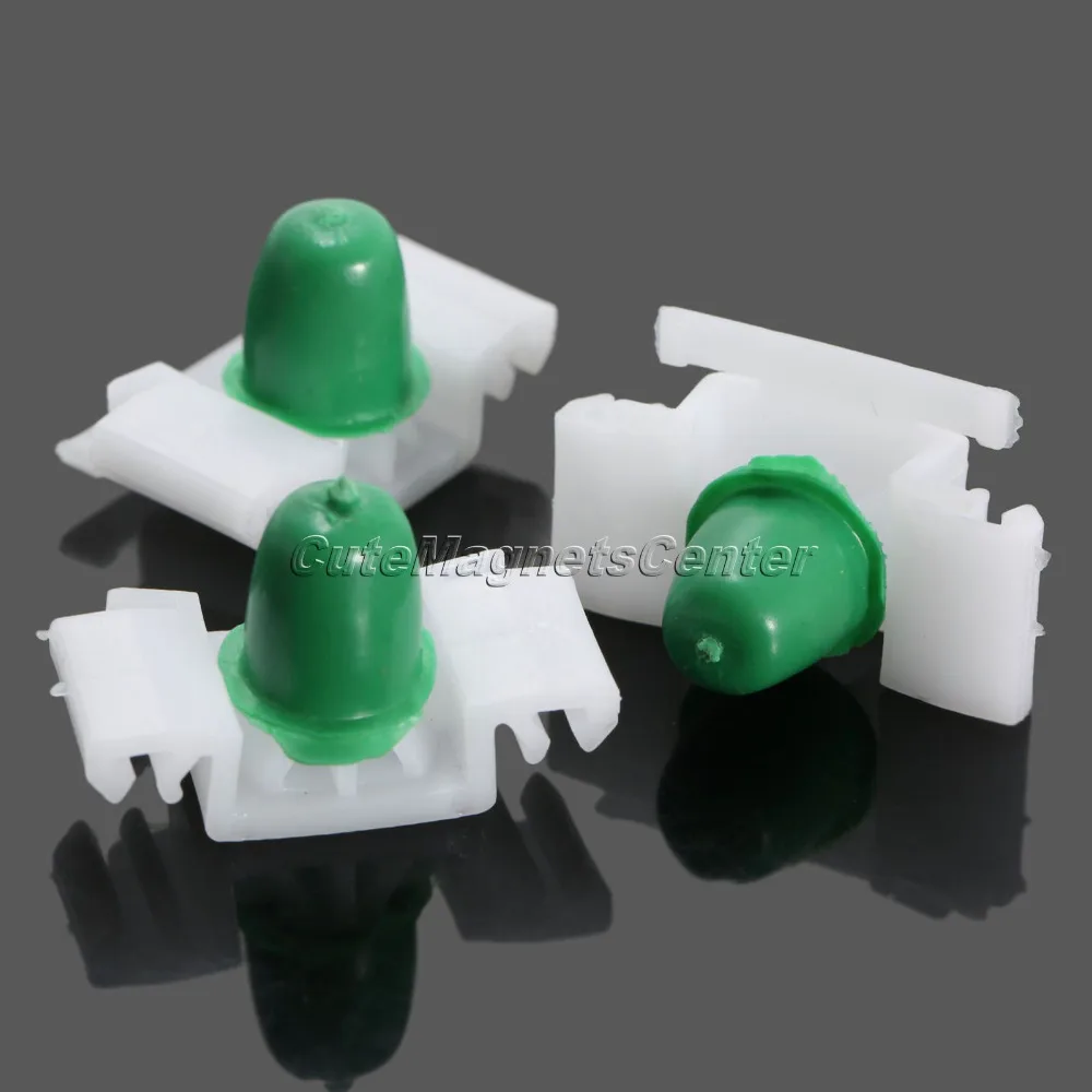 50 шт. автомобильный Стайлинг накладная полоса для бампера автомобильные зажимы