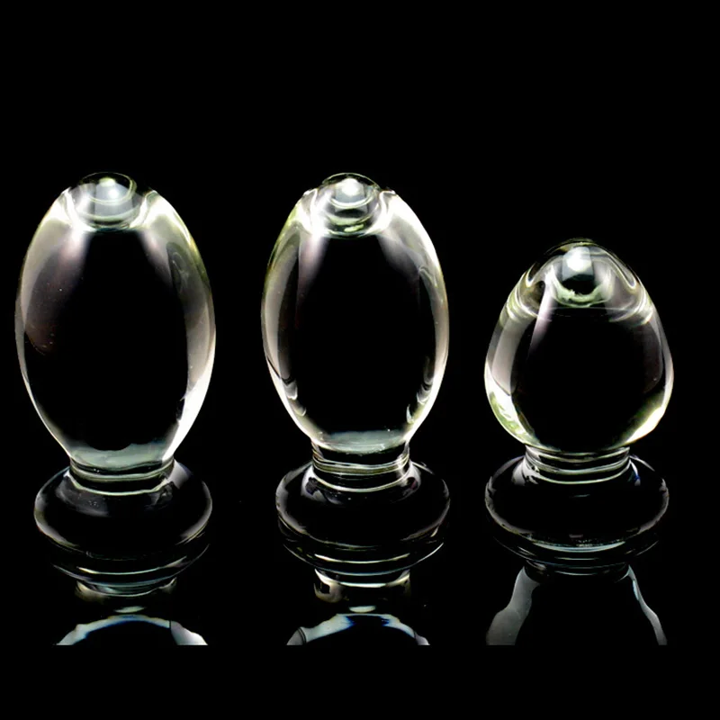 CPWD Super large glass anal balls butt plug sex products expander Anal Bead anus masturbator dilator big buttplug toys for woman | Красота и