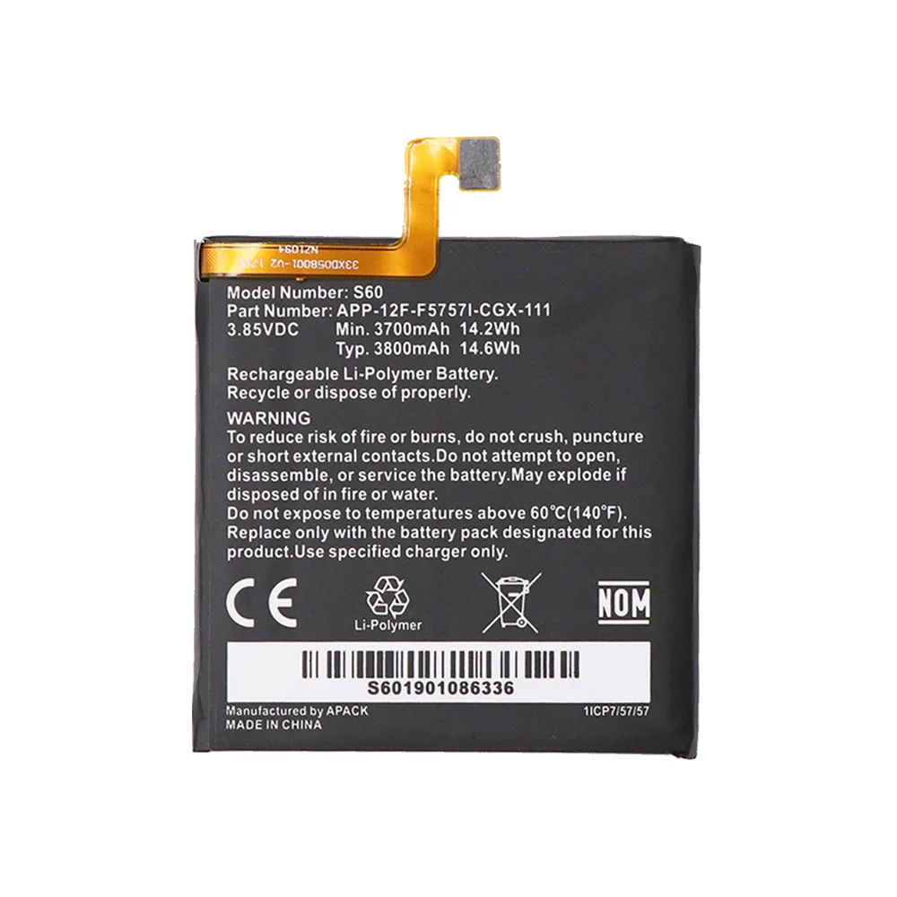 High quality For CAT S60 phone backup Battery 3700 mAh Long standby time Lithium Ion | Мобильные телефоны и аксессуары