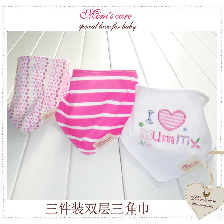 3 шт./лот хлопковые детские нагрудники с животными | Детская одежда и обувь