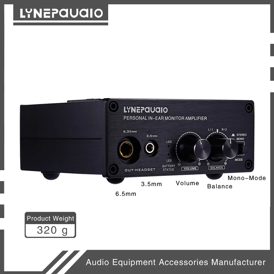 Hi Fi усилитель для наушников с монитором высокой мощности XLR сбалансированный