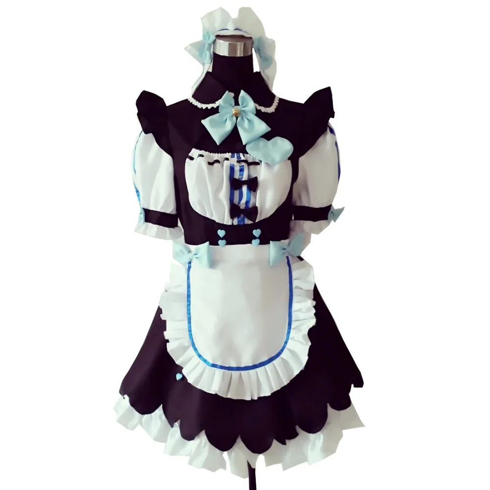 2017 Косплей костюм ванильной горничной Nekopara| |