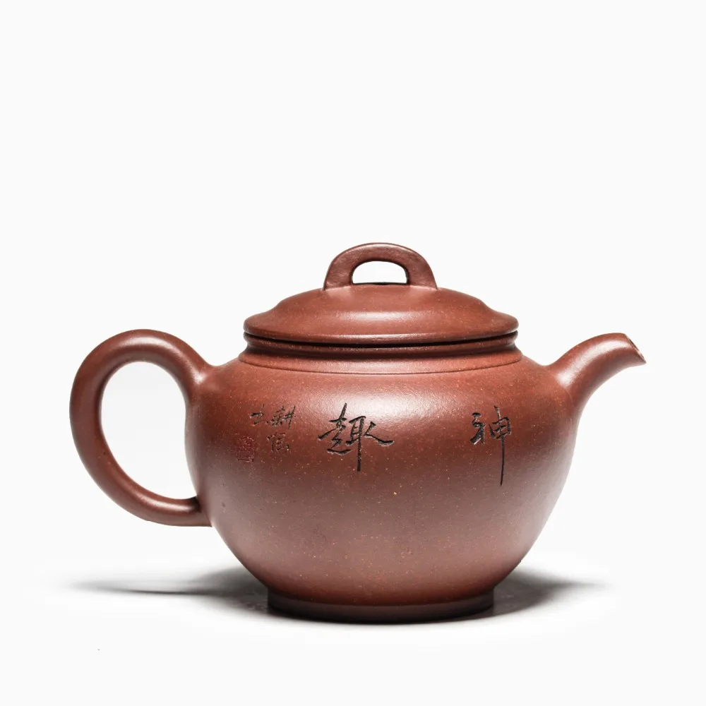275 мл Authentic Zisha известный ручной Исин чайник Оригинал из фиолетовой глины лампа
