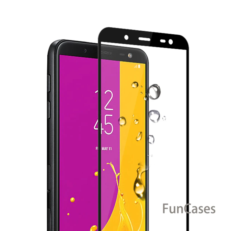 Оригинальный защитный Стекло для samsung Galaxy J6 плюс 2018 чехол 360 J 6 Plus J600F 0 закаленное