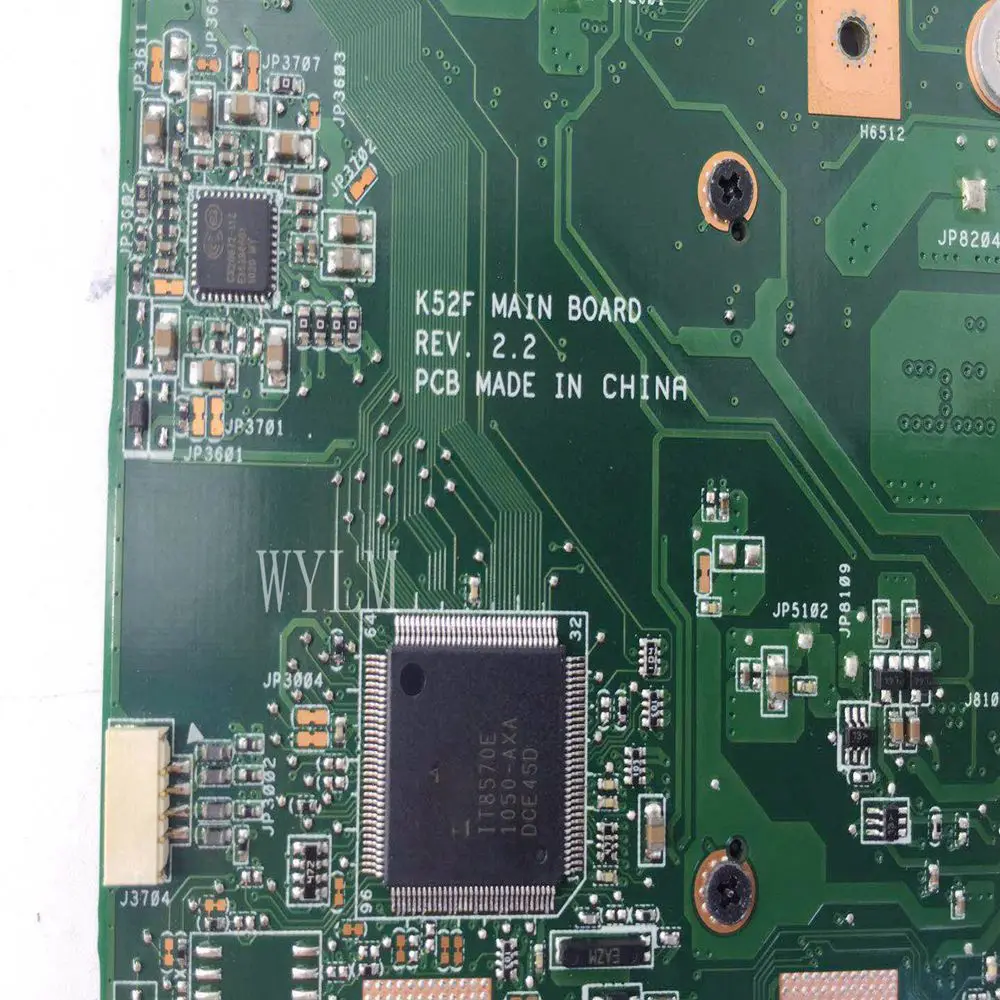 K52F Материнская плата Asus A52F X52F K52F материнская плата для ноутбука REV 2,2 DDR3 PGA989 60-NXNMB1000 тестирование работы