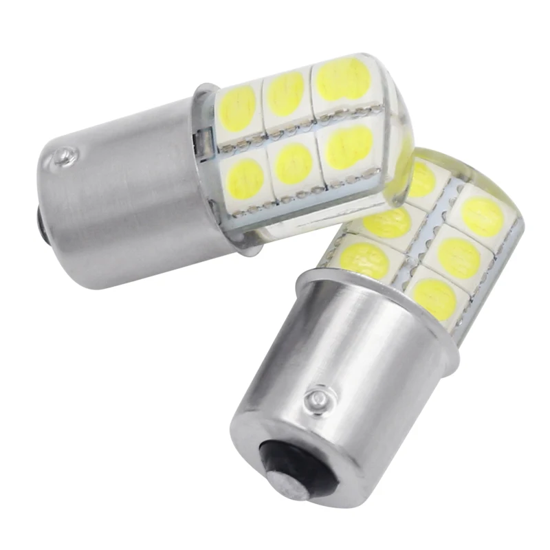 1 шт. p21w bay15d ba15s P21/5 Вт 1156 1157 led 12 в автомобильный стоп светильник белые и красные