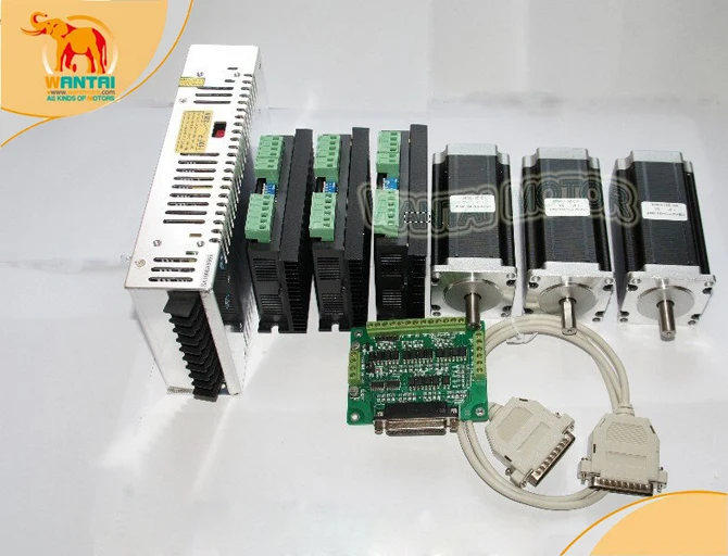 ЕС Бесплатная доставка! 3 оси CNC Nema 23 шаговый двигатель 425oz in 3N. m 4.2A WT57STH115 4204B +