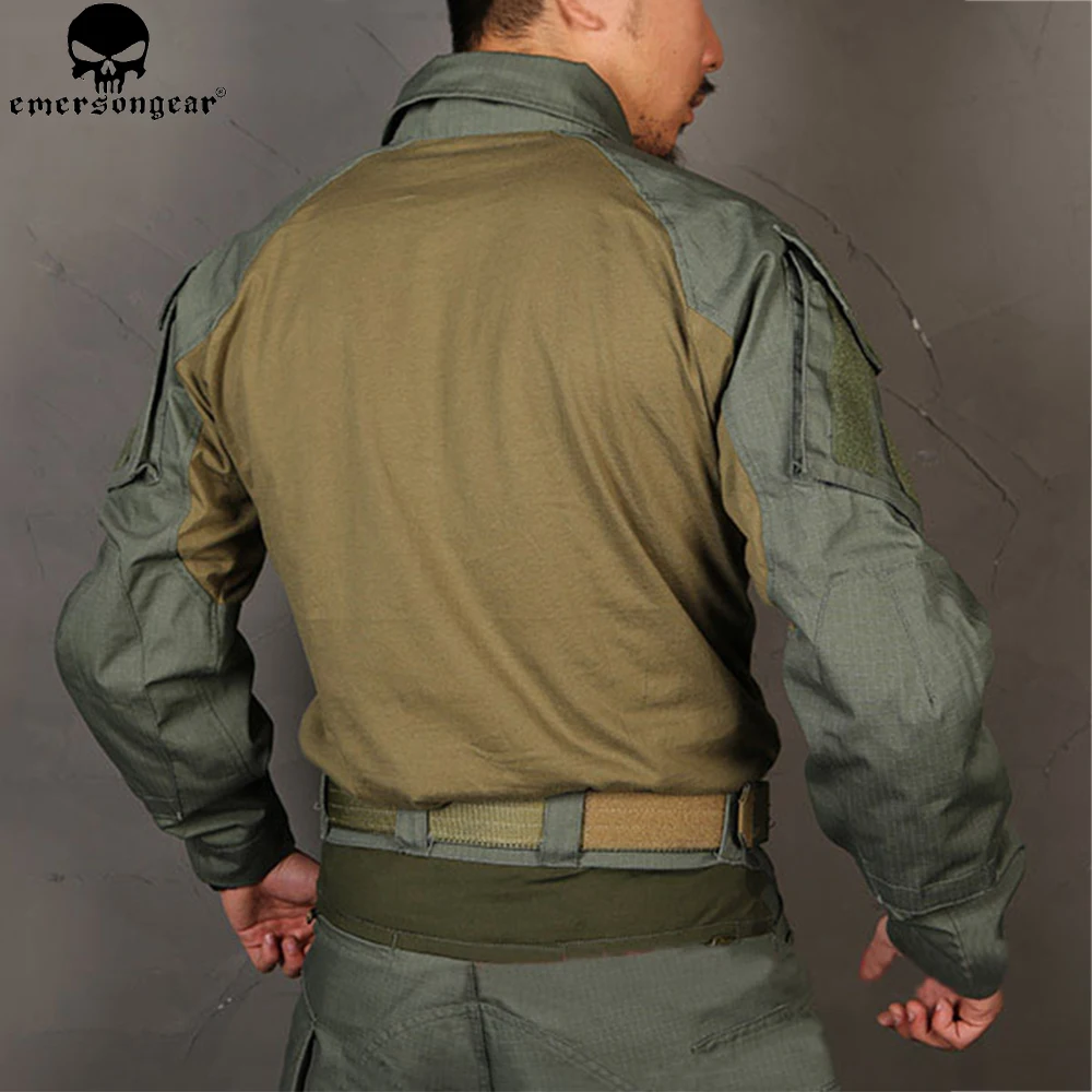 EMERSONGEAR G3 Военная униформа для страйкбола рубашка брюки с наколенниками Военный