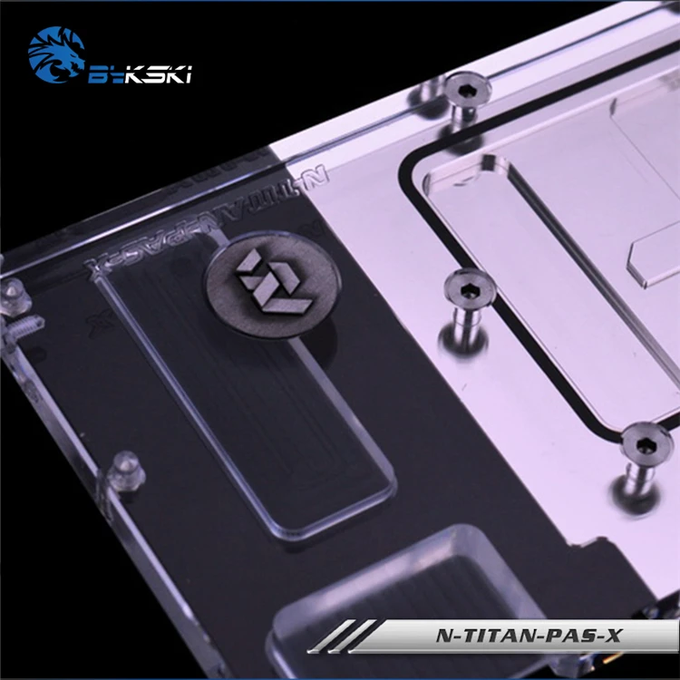 Bykski водный блок для основателей 1080TI/1080/1070/GTX TITAN XP X Pascal Leadtek NVIDIA Full Cover видеокарта N