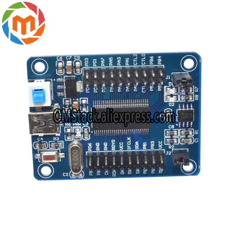 1 шт. IEZ USB FX2LP CY7C68013A развитие основной плате доска анализатора логики I2C