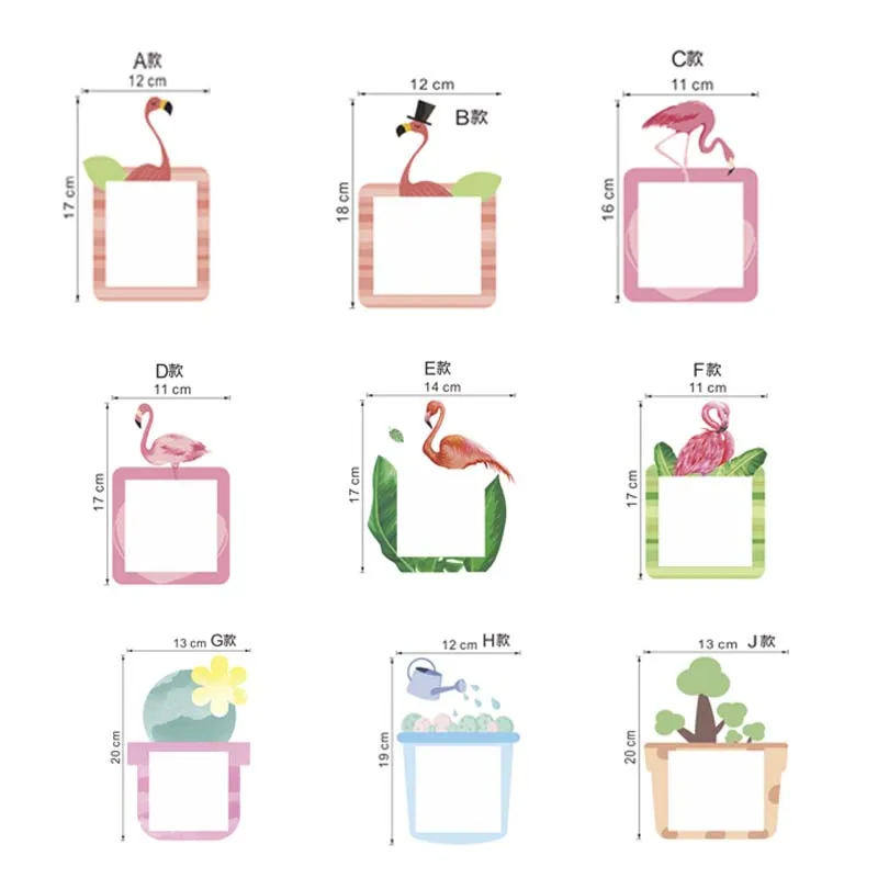 

Фламинго животные Лев Медведь переключатель наклейки для домашнего декора гостиной спальни украшения росписи стены искусства наклейки
