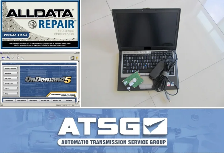 Alldata и m itchell on de * mand 2015 с ATSG программным обеспечением для ремонта авто 1 ТБ HDD