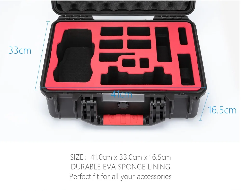 PGYTECH EVA водонепроницаемый защитный чехол для переноски для DJI Smart контроллер и другие аксессуары Mavic 2