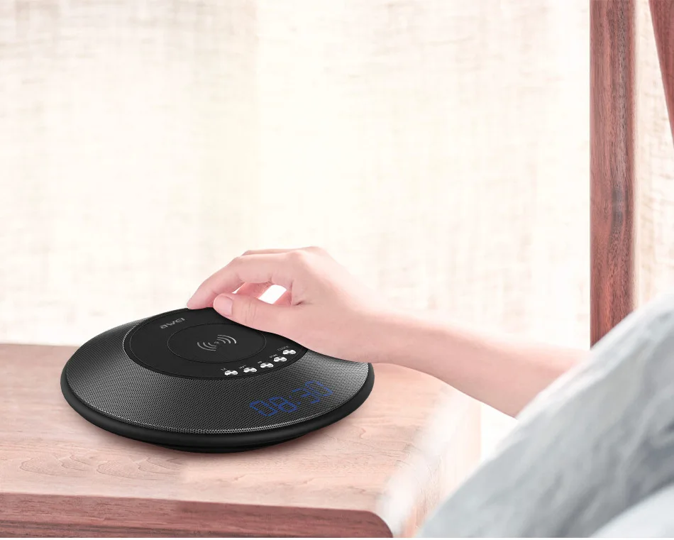 AWEI Y290 Bluetooth динамик с беспроводным зарядным устройством мини портативный динамик s водонепроницаемый звуковой ящик 5 шт./лот