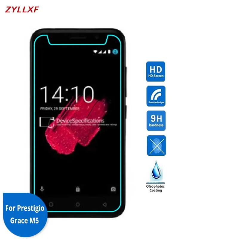 Защитная пленка для экрана из закаленного стекла Prestigio Grace M5 LTE 5 0 дюйма 9H 2.5D PSP 5511 DUO